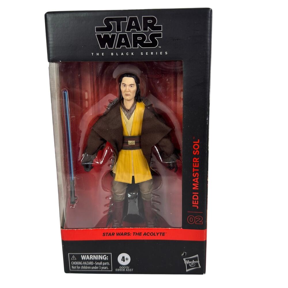 Hasbro Star Wars Black Series Acolyte‎ Jedi Master Sol 6" Action Figure